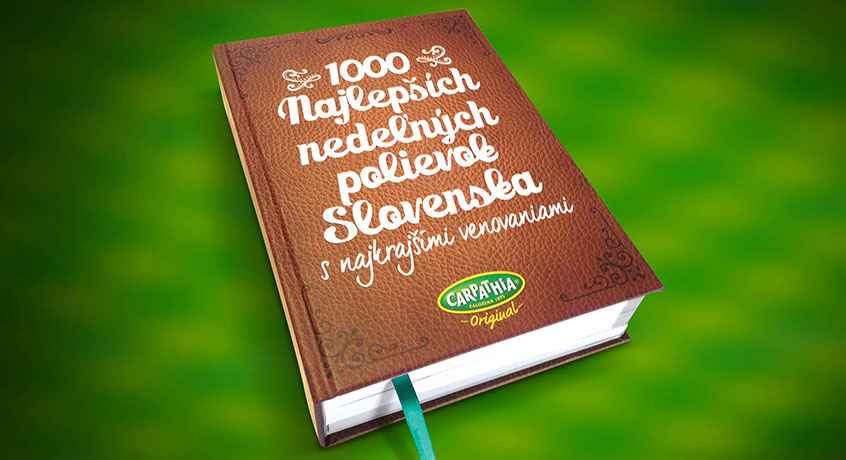 receptár nedeľných polievok Slovenska